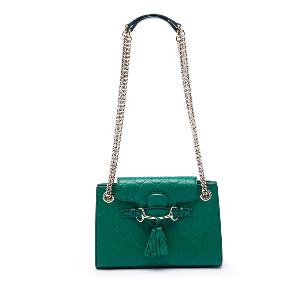 Pre-Loved Gucci Small Guccissima Emily Shoulder Bag